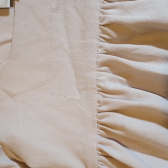 Baw Shop Cream Loose Fit Oversized Square Neck Babydoll Midi Dress A25 - Picture 3 of 9